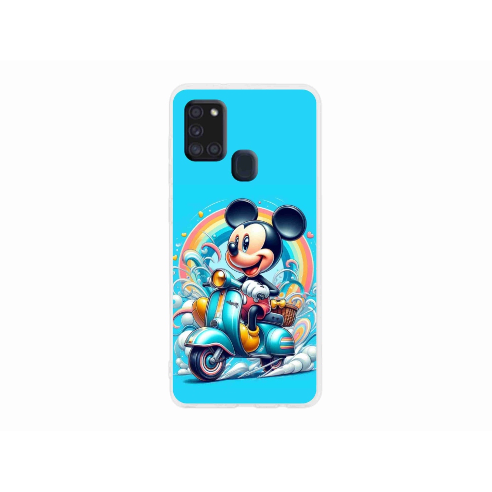 Gél borítás mmCase Samsung Galaxy A21s készülékhez - mickey egér 2