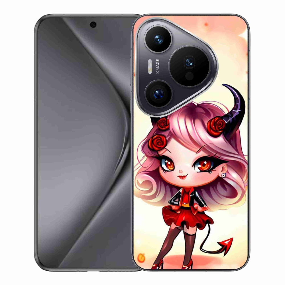 Gél borítás mmCase a Huawei Pura 70 Pro készülékhez - rajzfilmördög