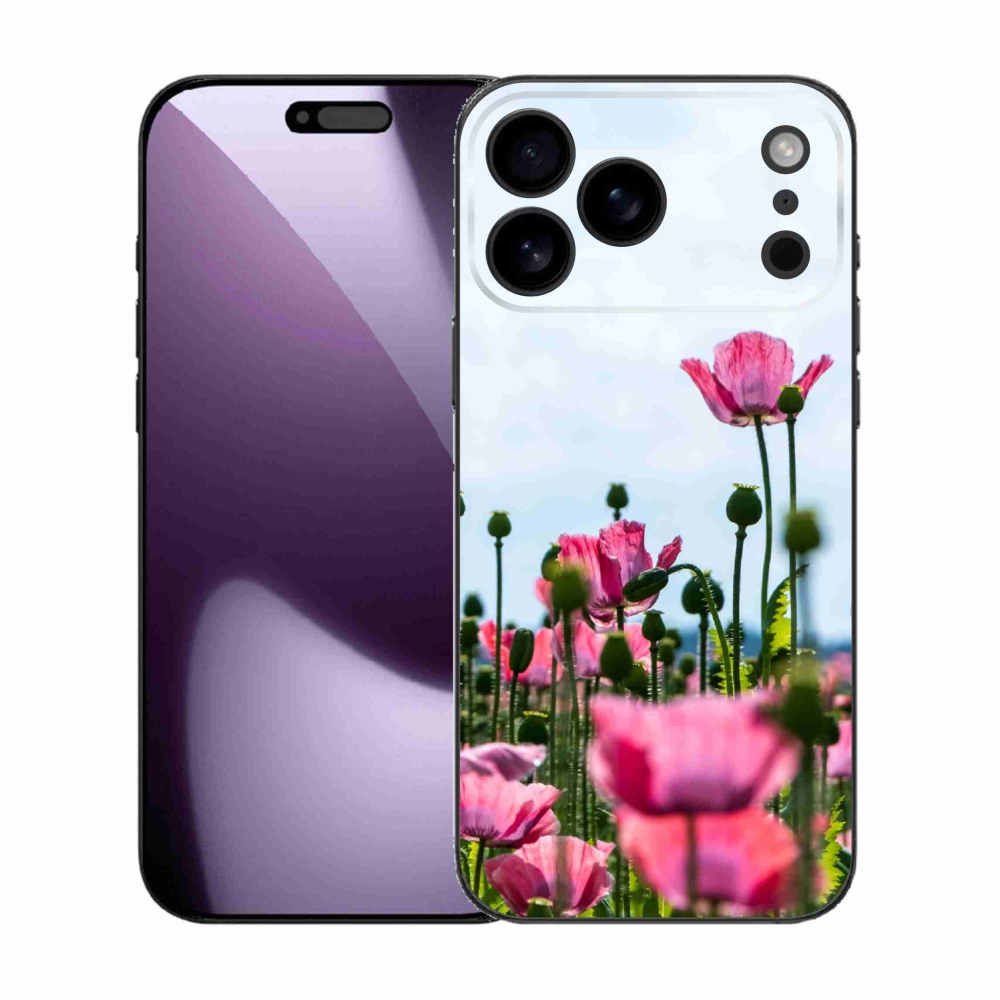 Zselés borítás mmCase iPhone 17 Pro Max készülékhez - mákos színű