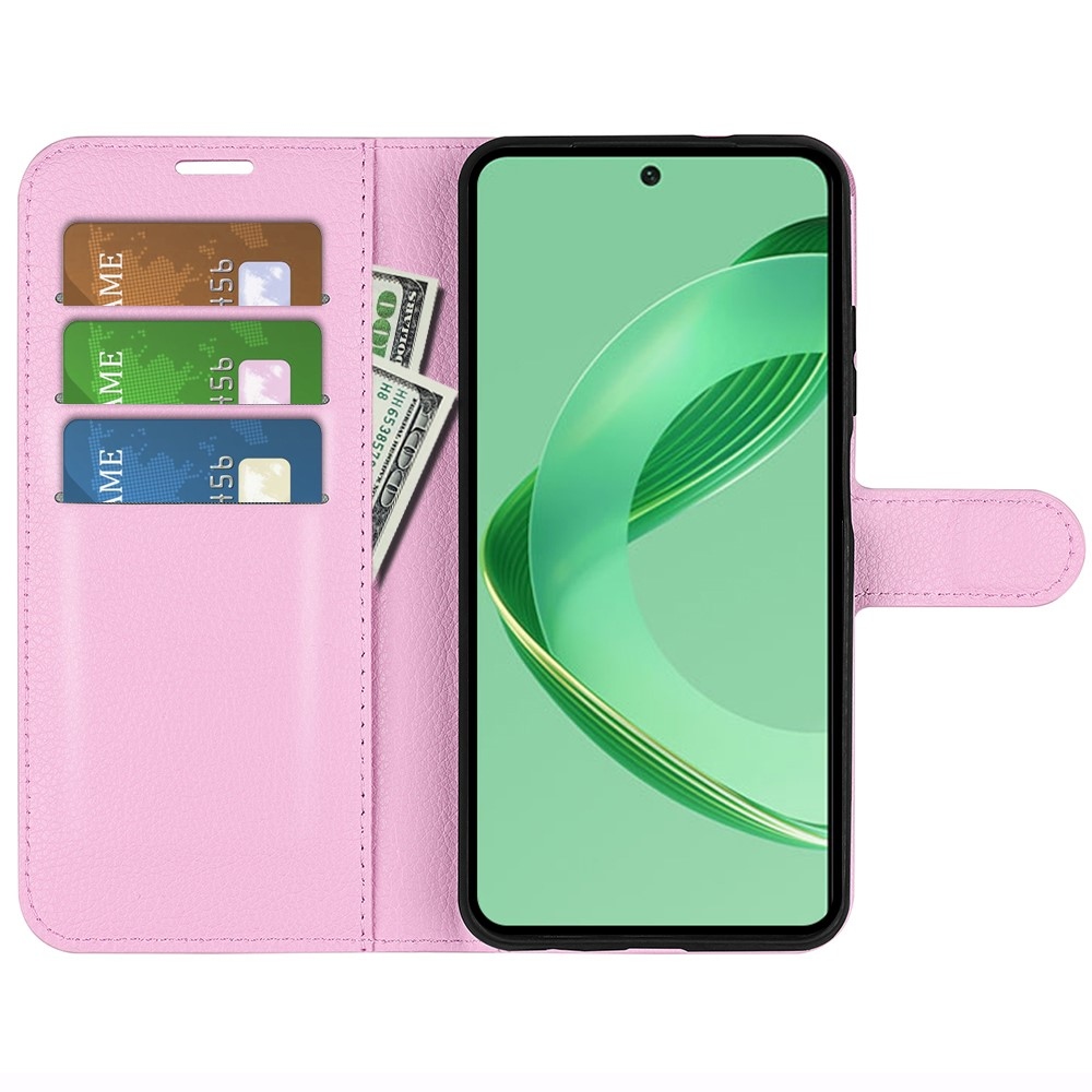Litchi könyv tok Huawei Nova 12 SE-hez - rózsaszín