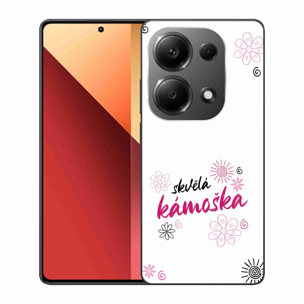 Gél borítás mmCase a Xiaomi Redmi Note 13 Pro 4G/Poco M6 Pro - nagyszerű barát fehér háttérrel