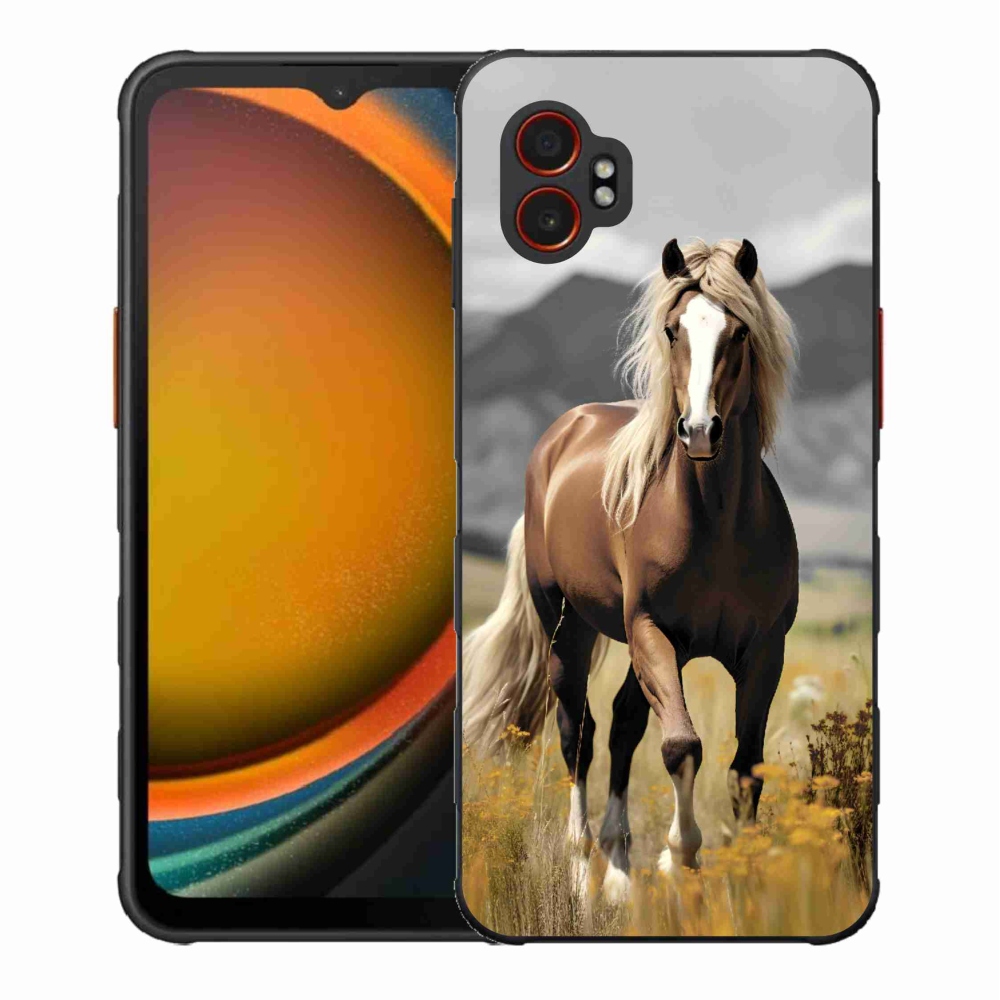 Gél védőhuzat mmCase Samsung Galaxy Xcover 7 Pro - barna ló 1