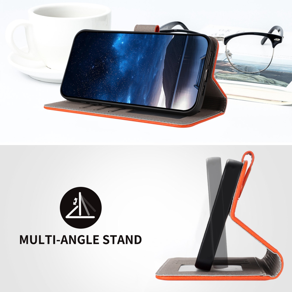 Snap book tok Xiaomi Redmi 15 4G/5G (171mm) - narancssárga