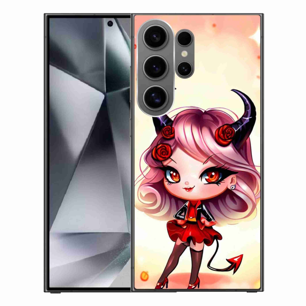 Zselés borítás mmCase Samsung Galaxy S24 Ultra készülékhez - rajzfilm ördög