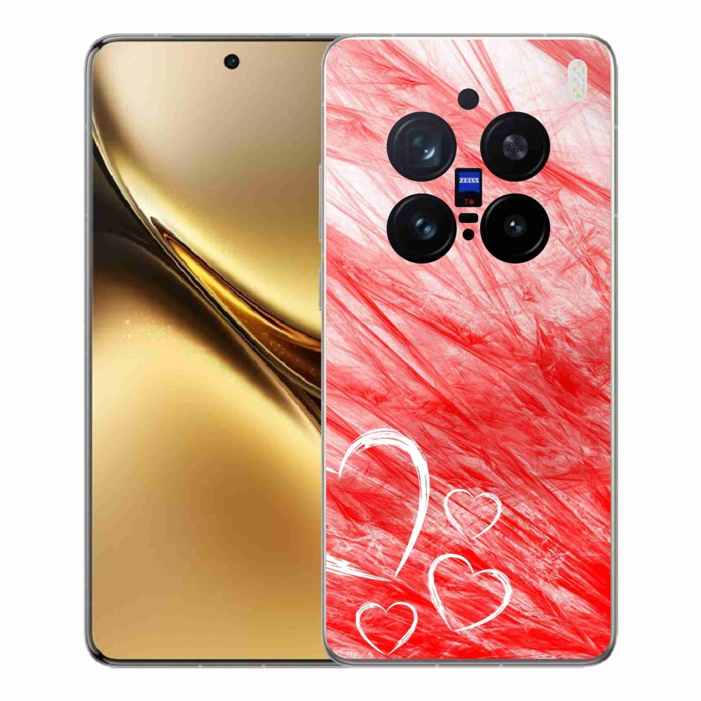 Zselés borítás mmCase a Vivo X200 Pro 5G készülékhez - szív