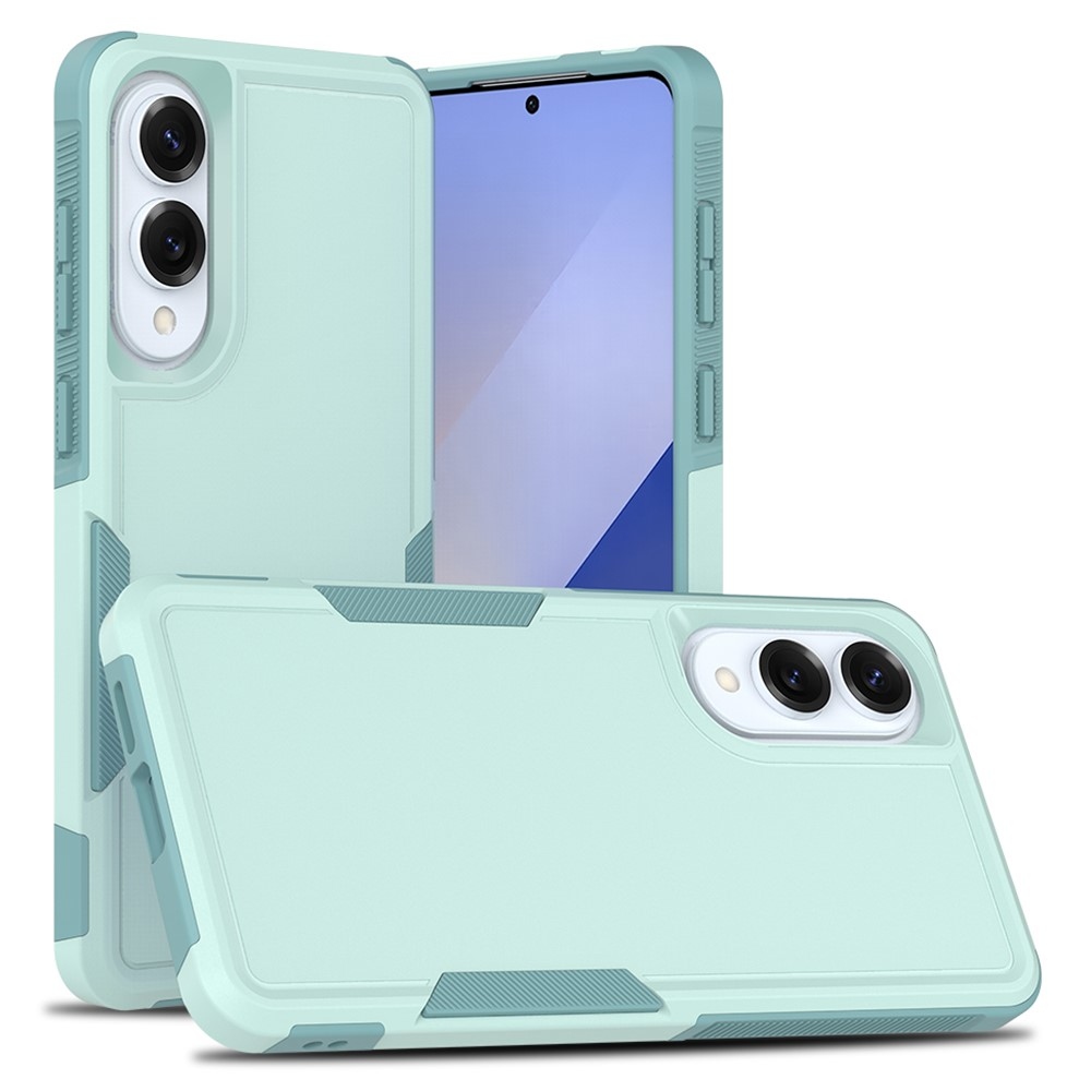 Ütésálló, tartós borítás Samsung Galaxy S25 Edge készülékhez - világoszöld