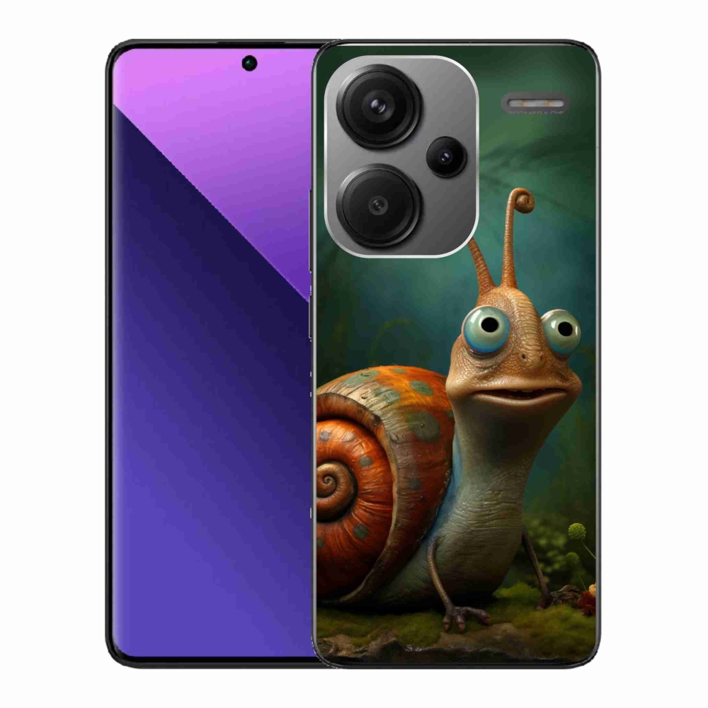 Gél borítás mmCase a Xiaomi Redmi Note 13 Pro+ 5G - csiga számára