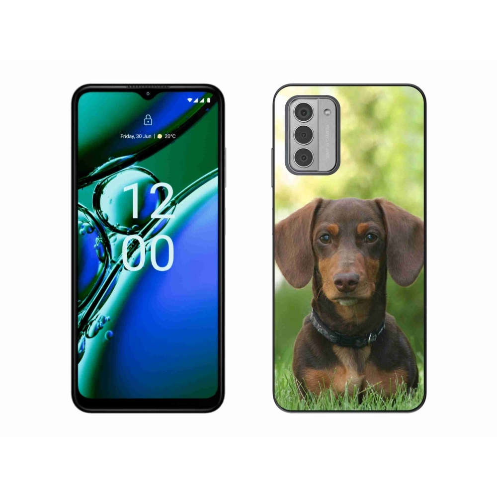 Gél tok mmCase a Nokia G42 készülékhez - barna tacskó