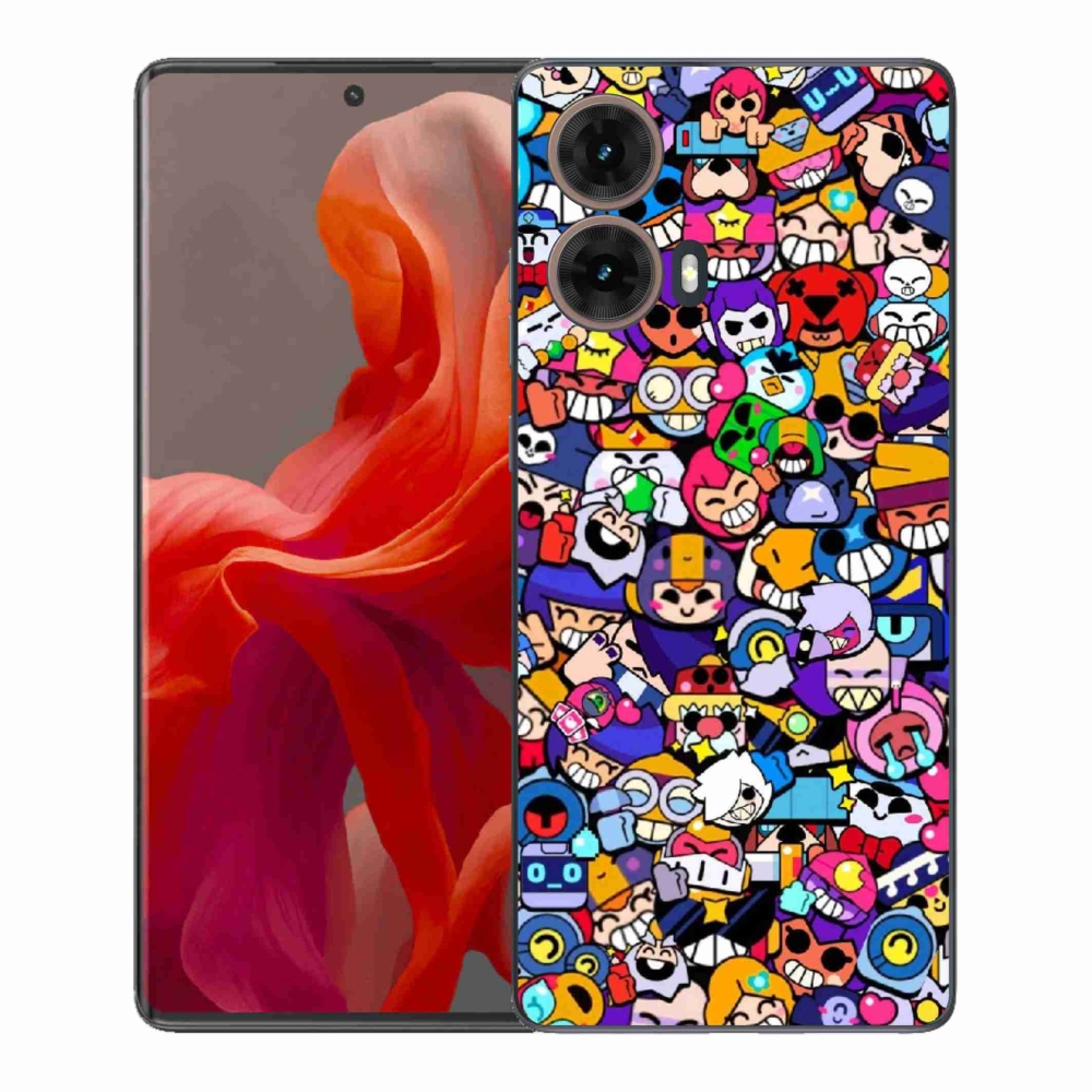 Gél védőburkolat mmCase a Motorola Moto G85 5G készülékhez - brawl stars 2