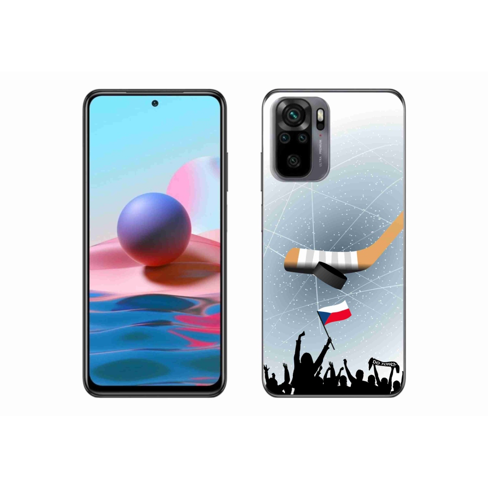 Gél borítás mmCase a Xiaomi Redmi Note 10 4G - hoki rajongóknak