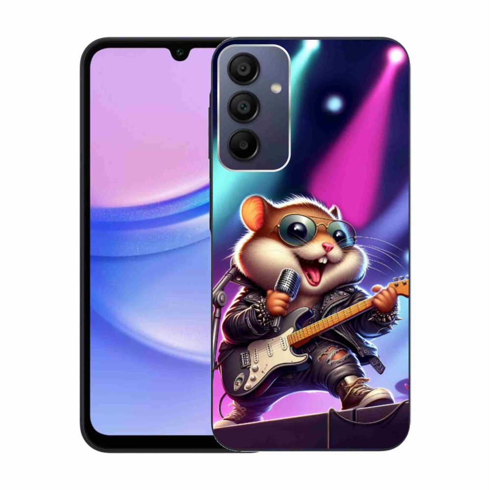 Gél borítás mmCase Samsung Galaxy A15 4G/5G - hörcsög hintaló