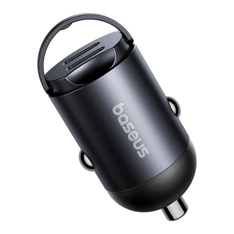 Baseus Tiny Star Mini autós töltő USB-C/USB-C 30W Cosmic Black