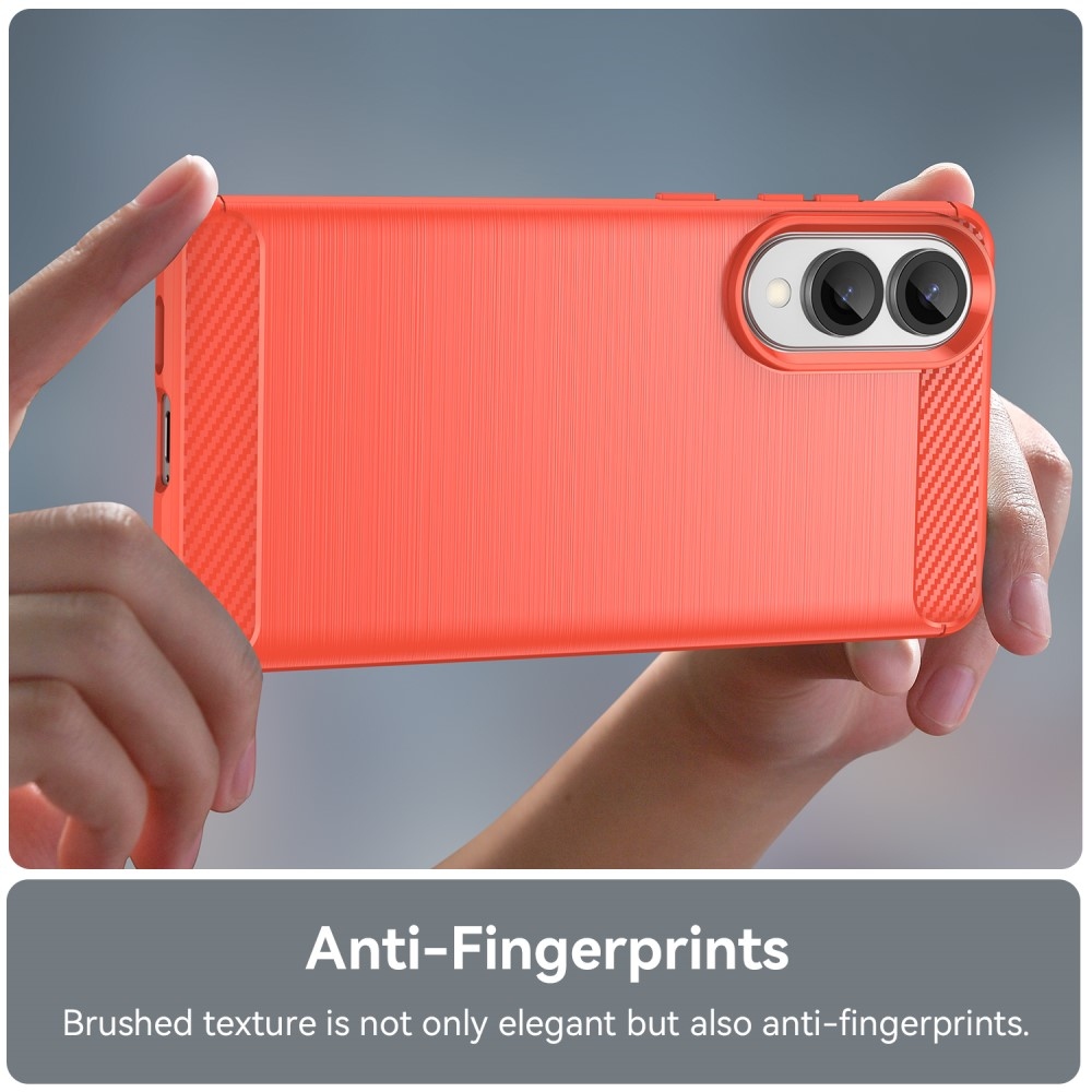 Szénálló zselés tok Samsung Galaxy S25 Edge készülékhez - piros