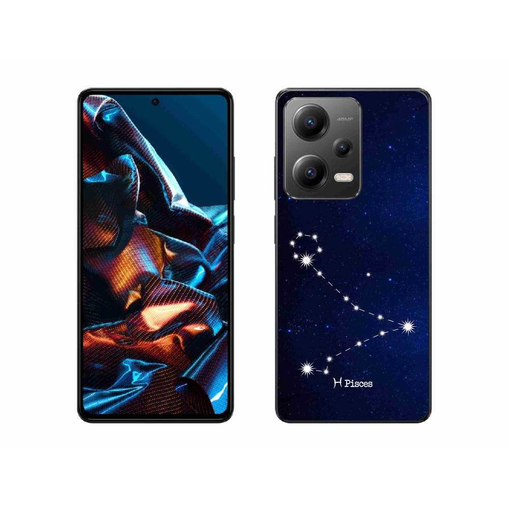 Gél borítás mmCase a Xiaomi Redmi Note 12 Pro 5G-hez - csillagkép Halak