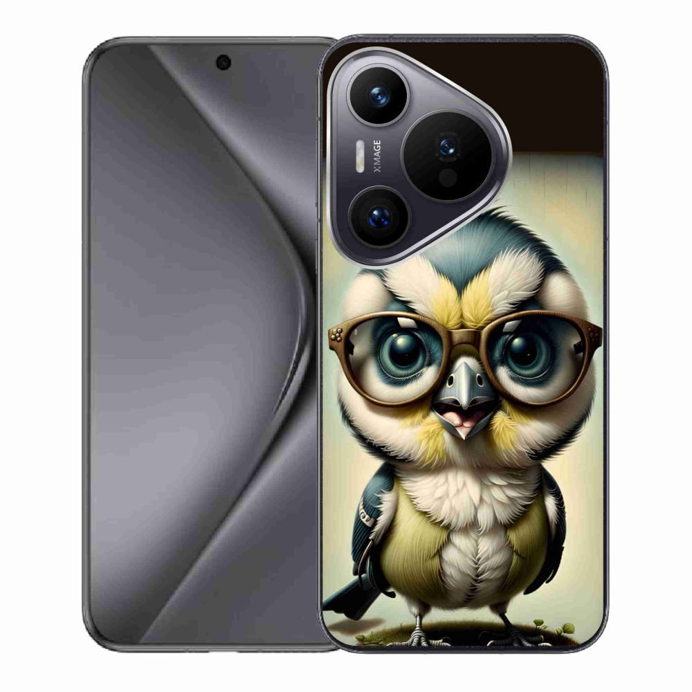 Zselés borítás mmCase a Huawei Pura 70 - cub szemüveggel