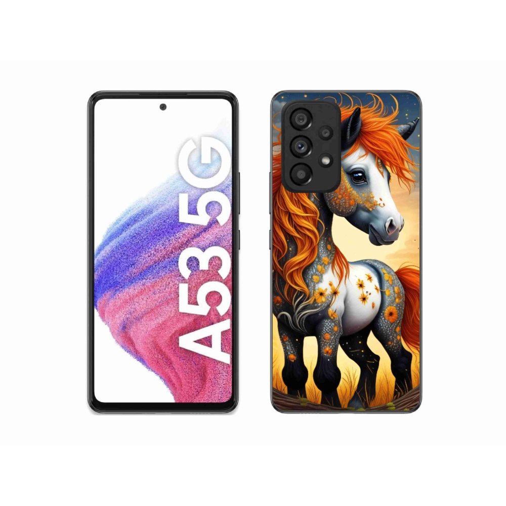 Zselés borítás mmCase Samsung Galaxy A53 5G - színes póni