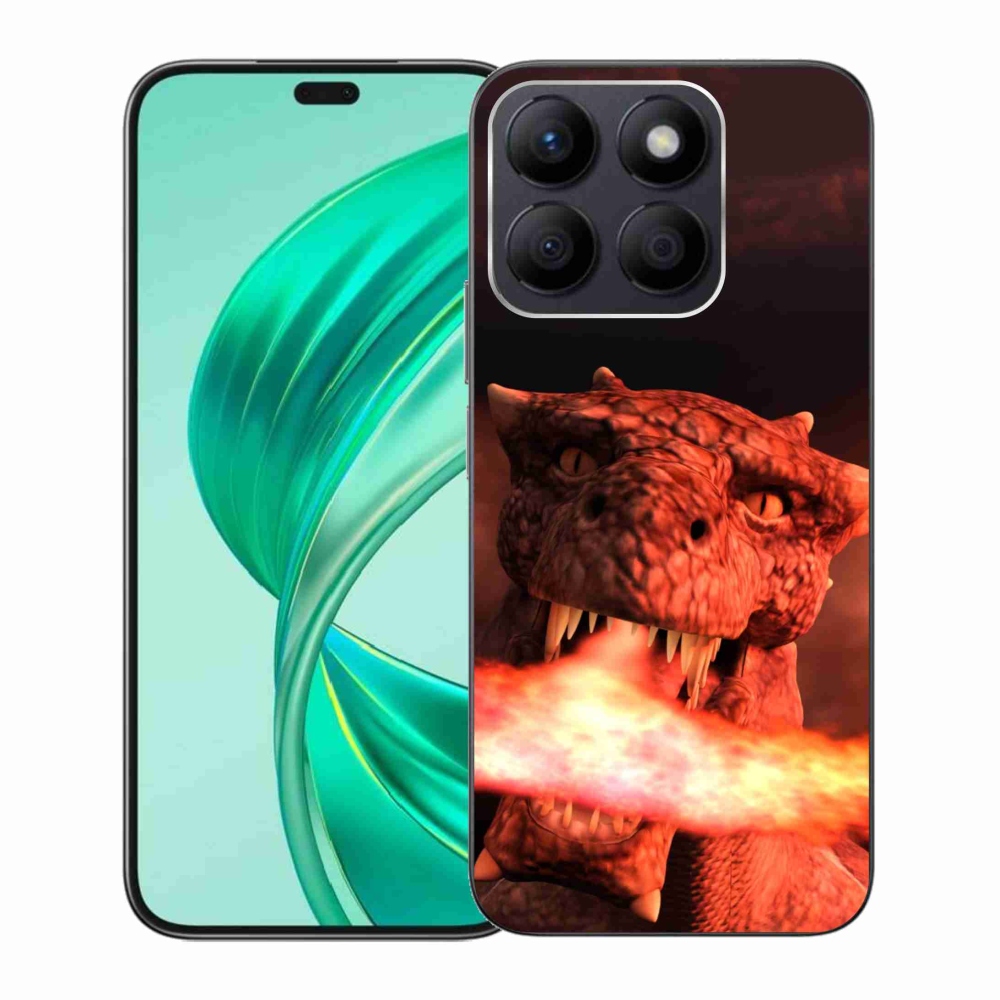 Zselés borítás mmCase a Honor X8b készülékhez - sárkány