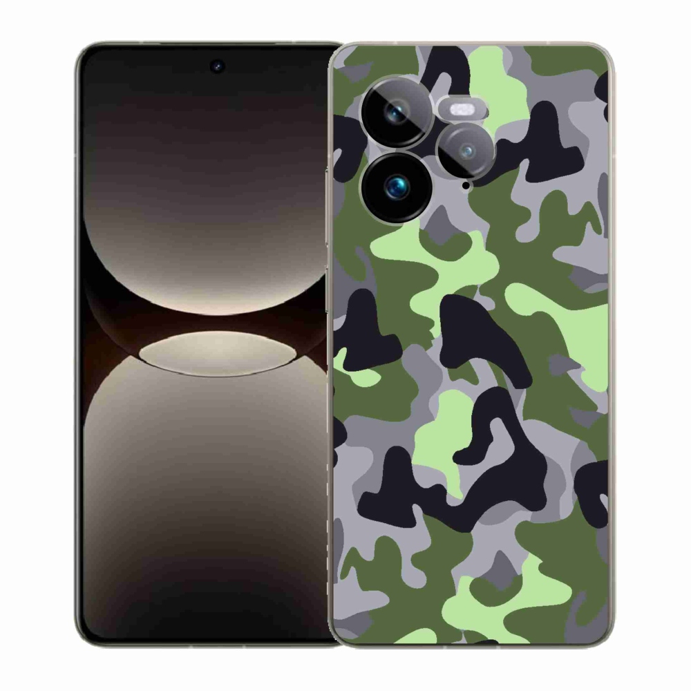 Gél borítás mmCase a Realme GT 7 Pro 5G számára - álcázó minta 7