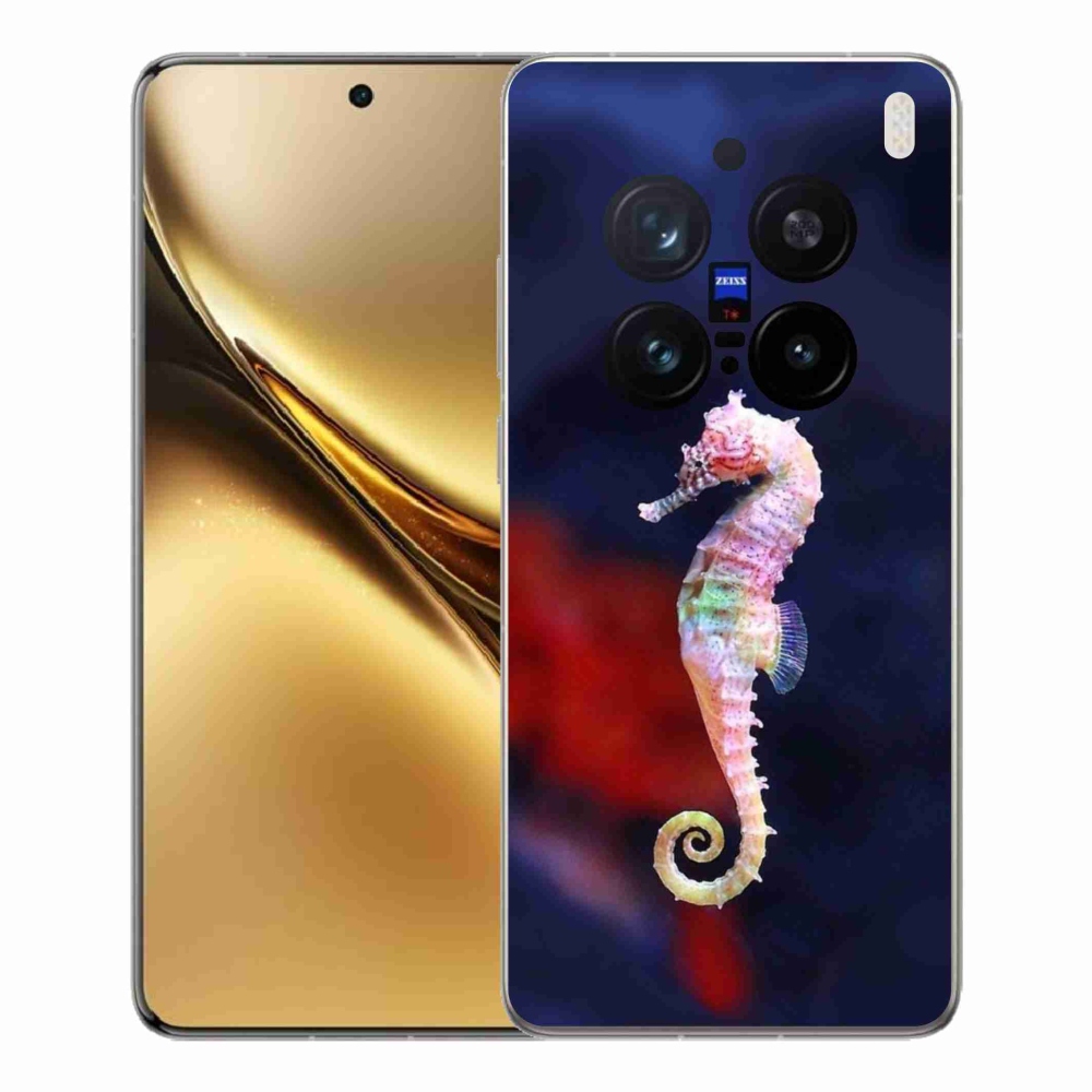 Zselés borítás mmCase a Vivo X200 Pro 5G készülékhez - csikóhalakhoz