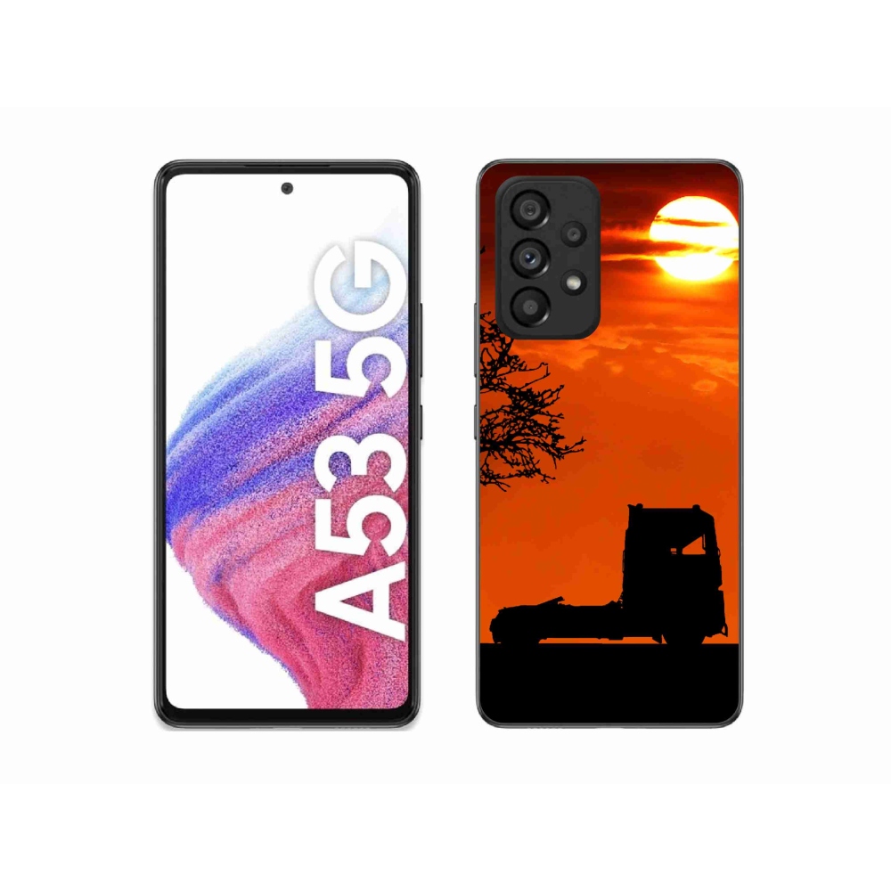 Zselés borítás mmCase Samsung Galaxy A53 5G - teherautó 3