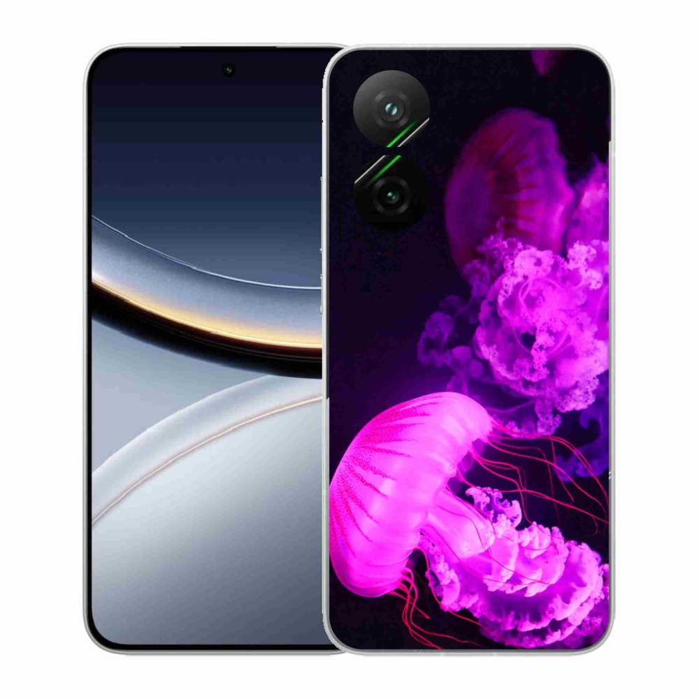 Gél borítás mmCase a Xiaomi Poco F7 5G-hez - medúza 1