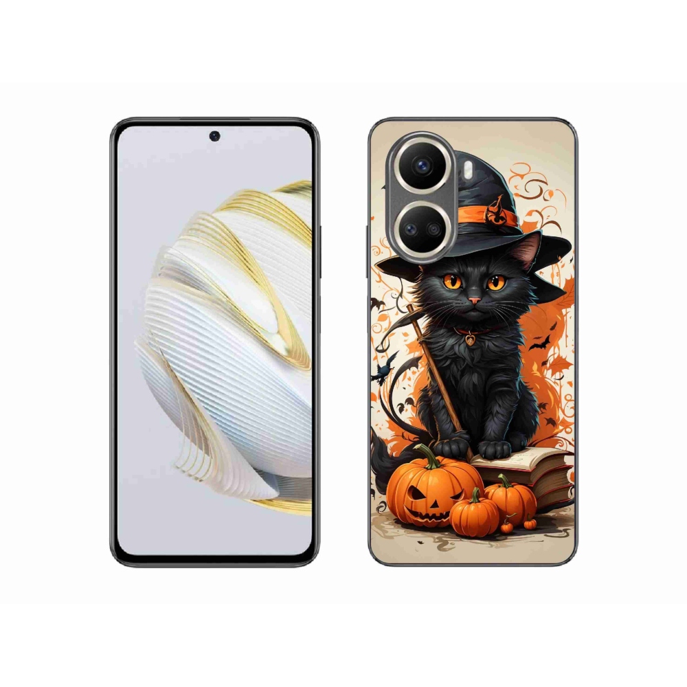 Gél borítás mmCase a Huawei Nova 10 SE számára - cat wizard