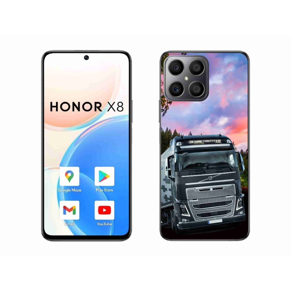Zselés borítás mmCase a Honor X8-hoz - teherautó 2