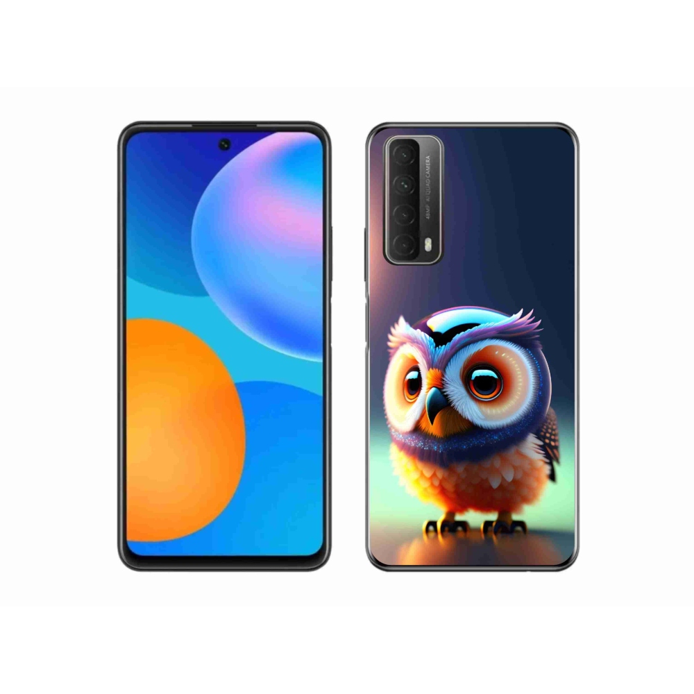 Zselés borítás mmCase a Huawei P Smart (2021) - bagoly