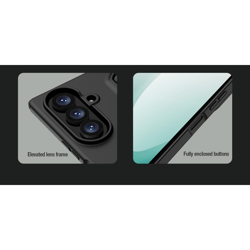 Nillkin Flex Pure Fold tolltartóval ellátott tok a Samsung Galaxy Z Fold 8-hoz, ultrakönnyű zöld színben