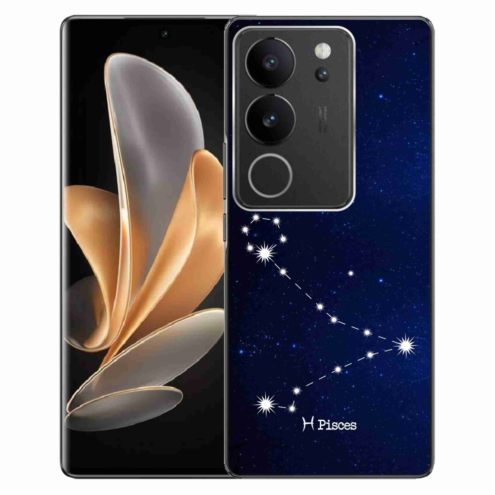 Gél borítás mmCase a Vivo V29 5G-n - csillagkép Halak