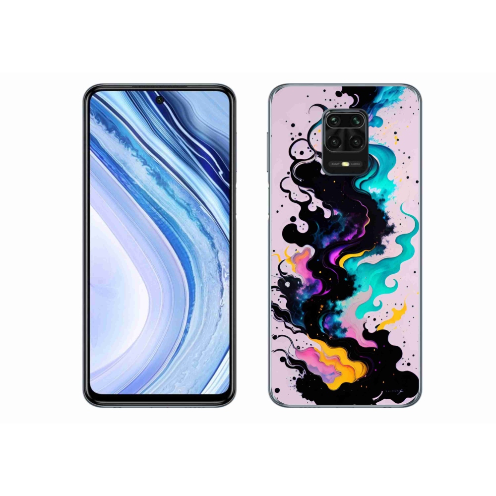 Gél borítás mmCase a Xiaomi Redmi Note 9S-hez - absztrakt motívum 4