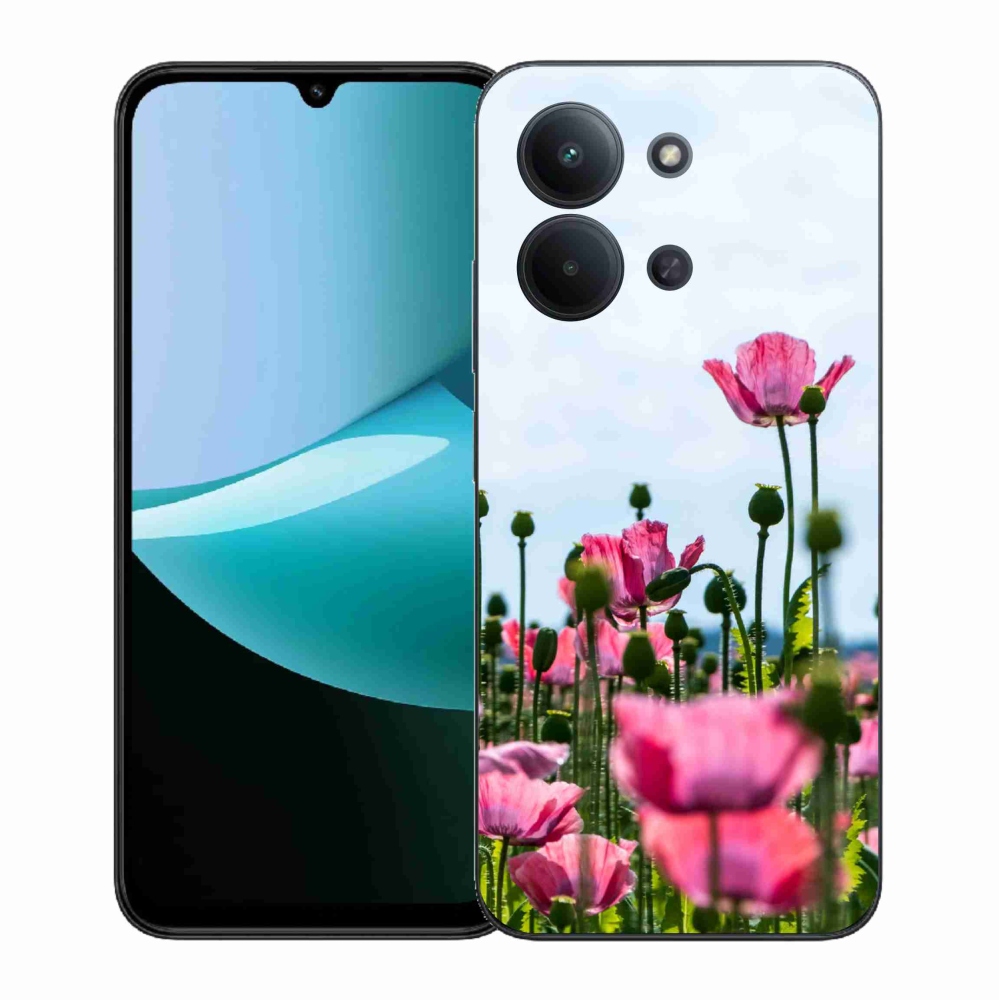 Gél borítás mmCase a Xiaomi Redmi 15C 4G (171mm)/Poco C85 4G (171mm) - mákos színű