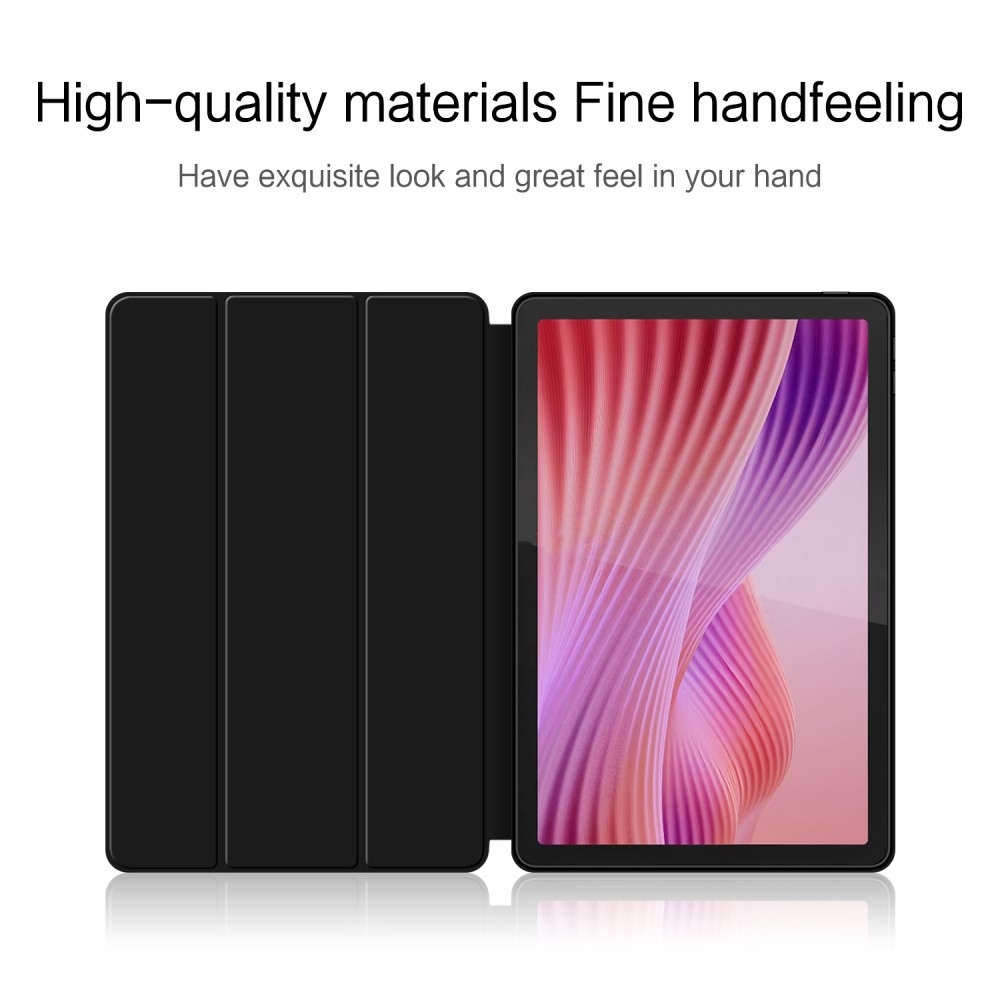 Ügyes záró tok Lenovo Tab 10.1 (2025) - fekete