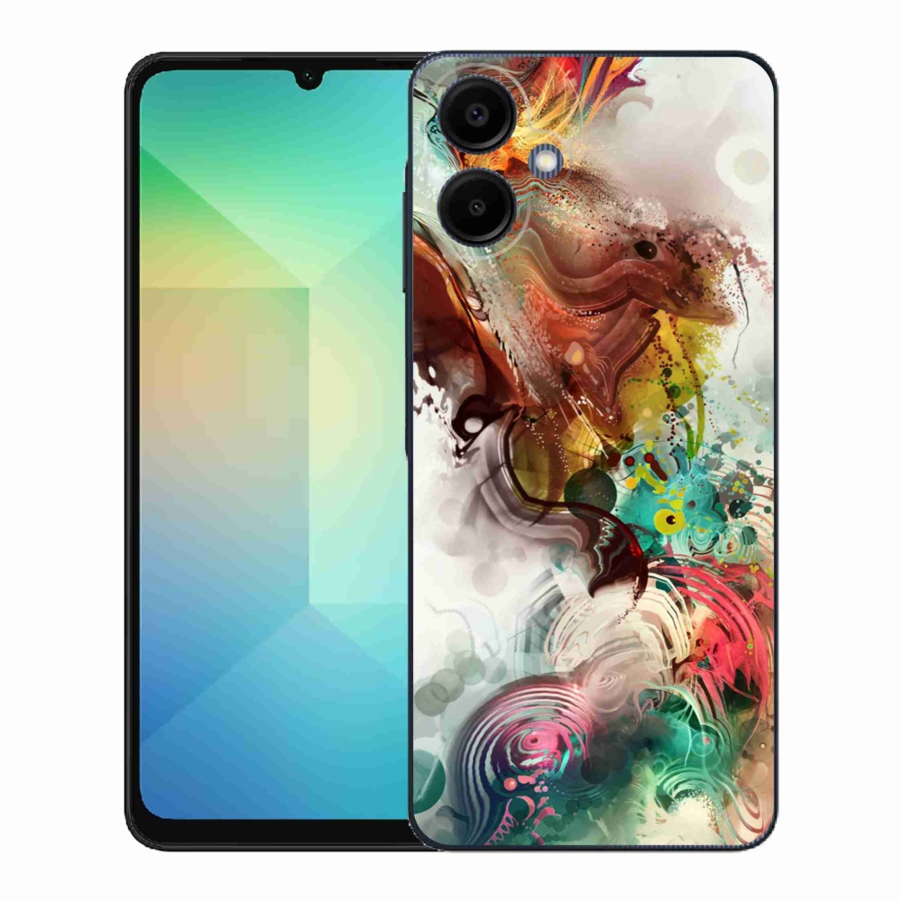 Zselés borítás mmCase Samsung Galaxy A06 4G - absztrakt 1