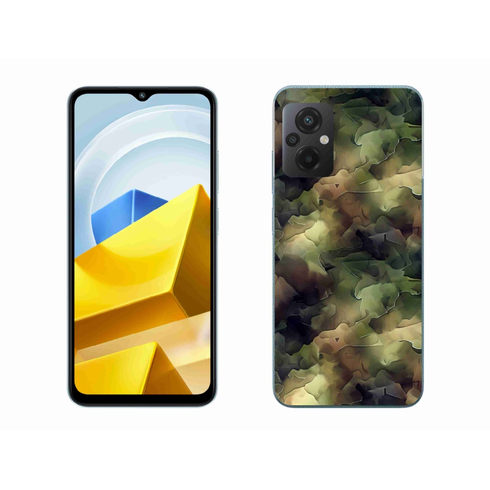 Gél borítás mmCase a Xiaomi Poco M5 4G-hez - terepszínű minta 10