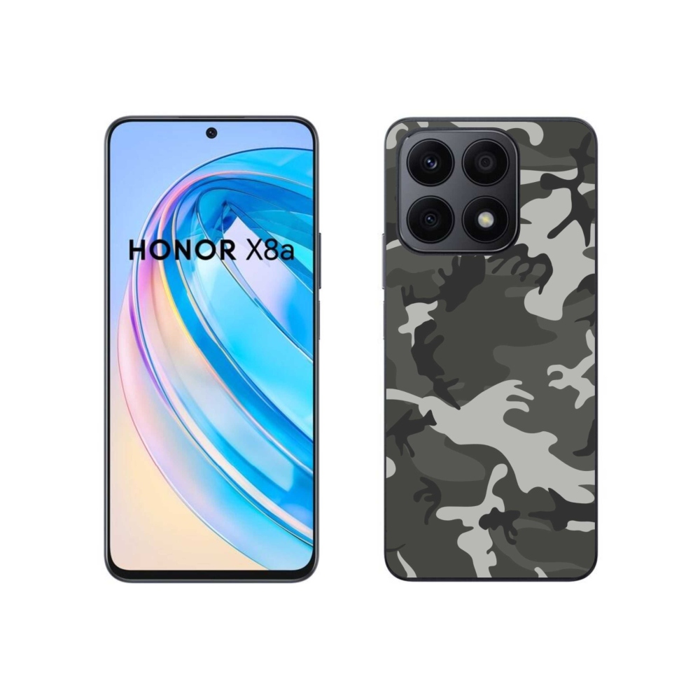 Zselés borítás mmCase a Honor X8a készülékhez - álcázó mintás