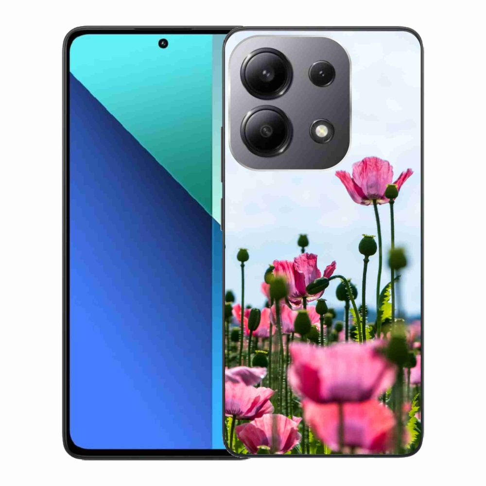 Gél borító mmCase a Xiaomi Redmi Note 13-hoz - mákos
