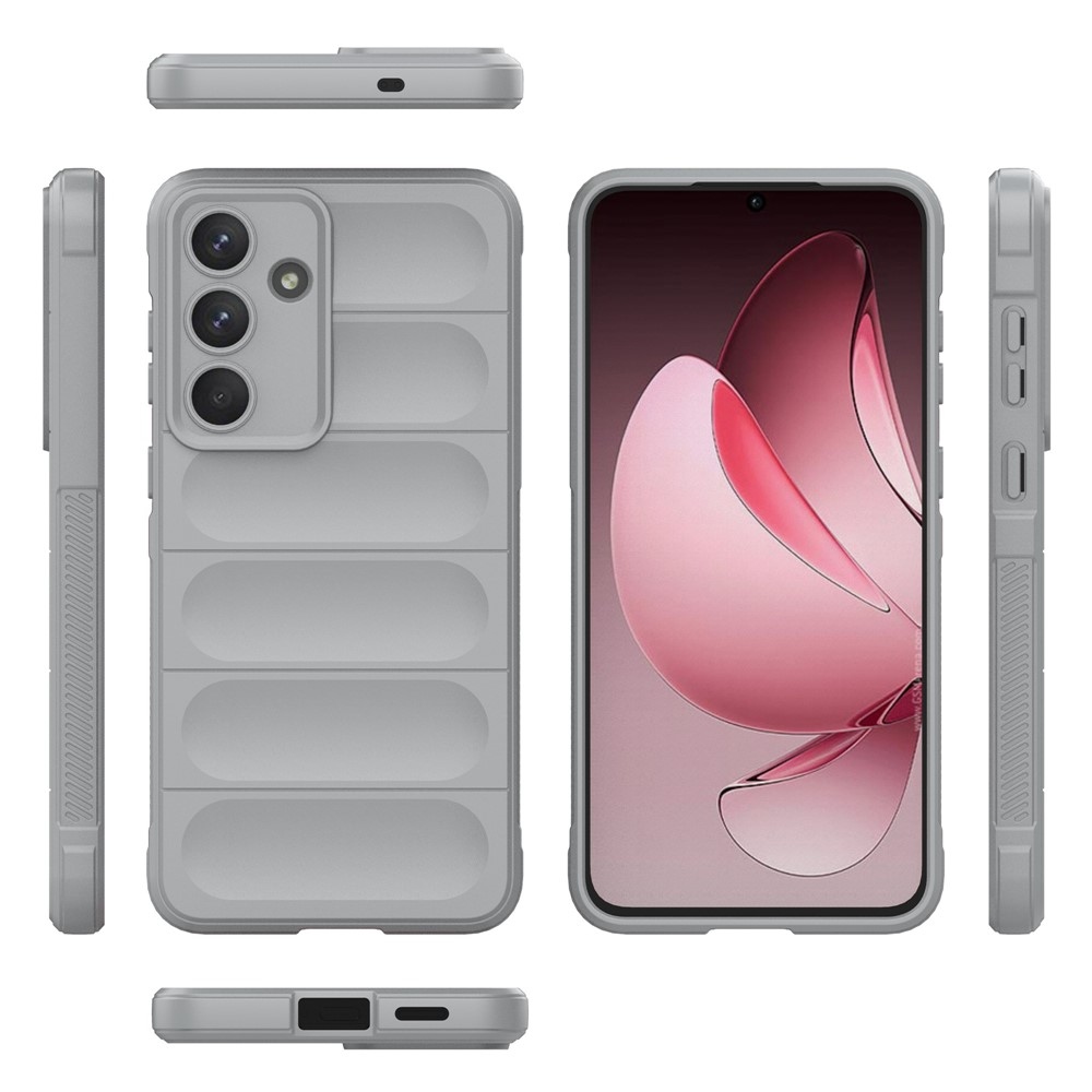 Rugg tartós zselés tok Samsung Galaxy S25 FE készülékhez - világosszürke