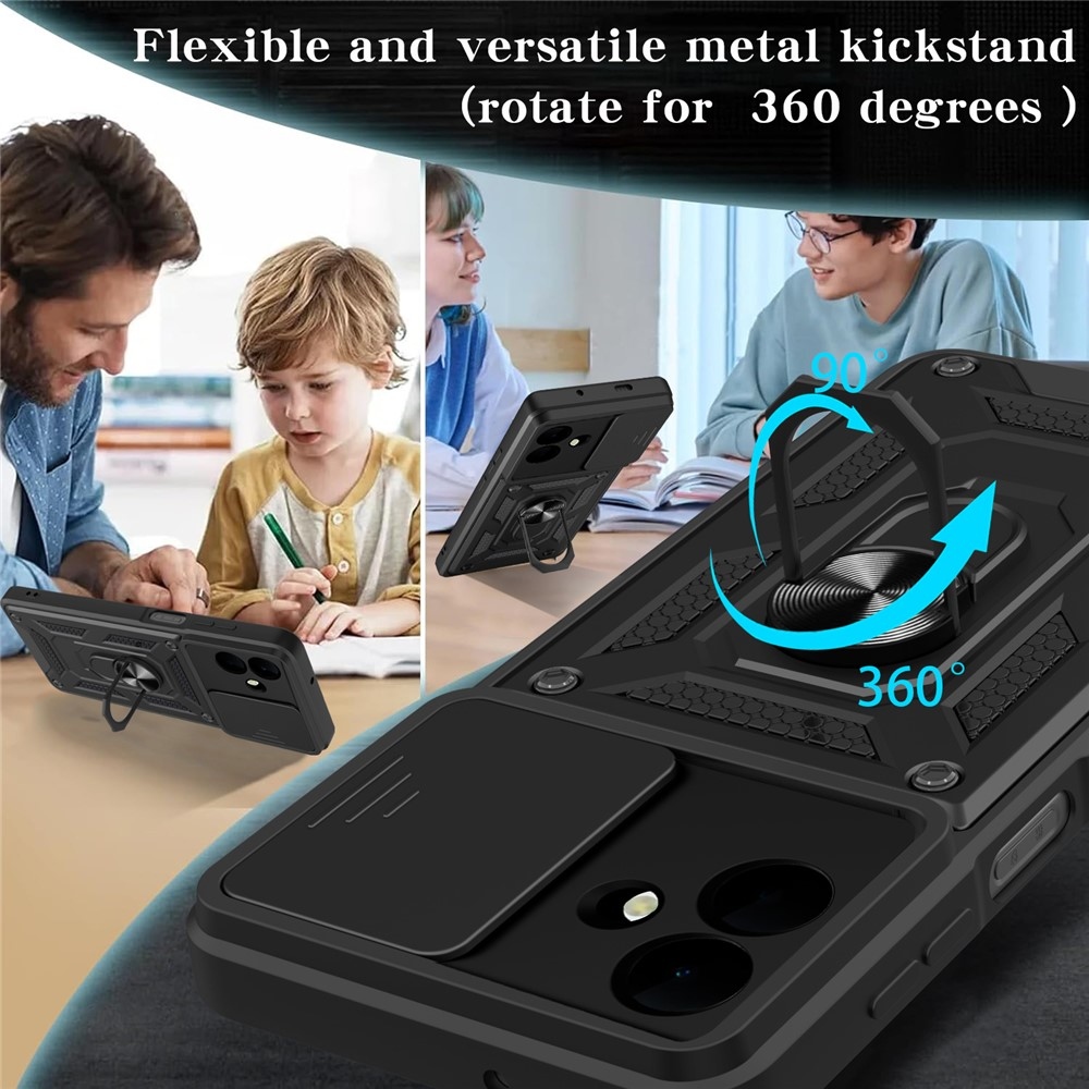 Csúszásálló borítás Samsung Galaxy A07 4G készülékhez - fekete