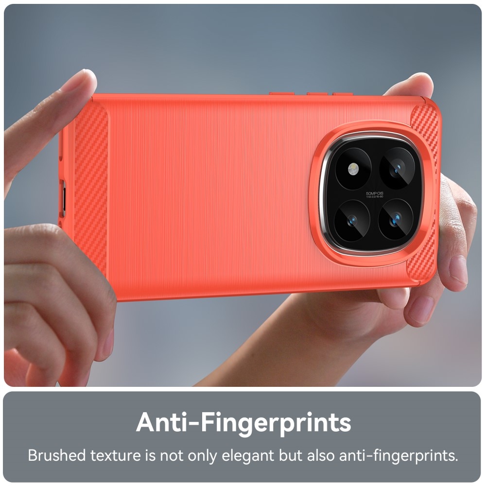 Szénálló zselés tok Xiaomi Redmi Note 14 Pro+ 5G - piros