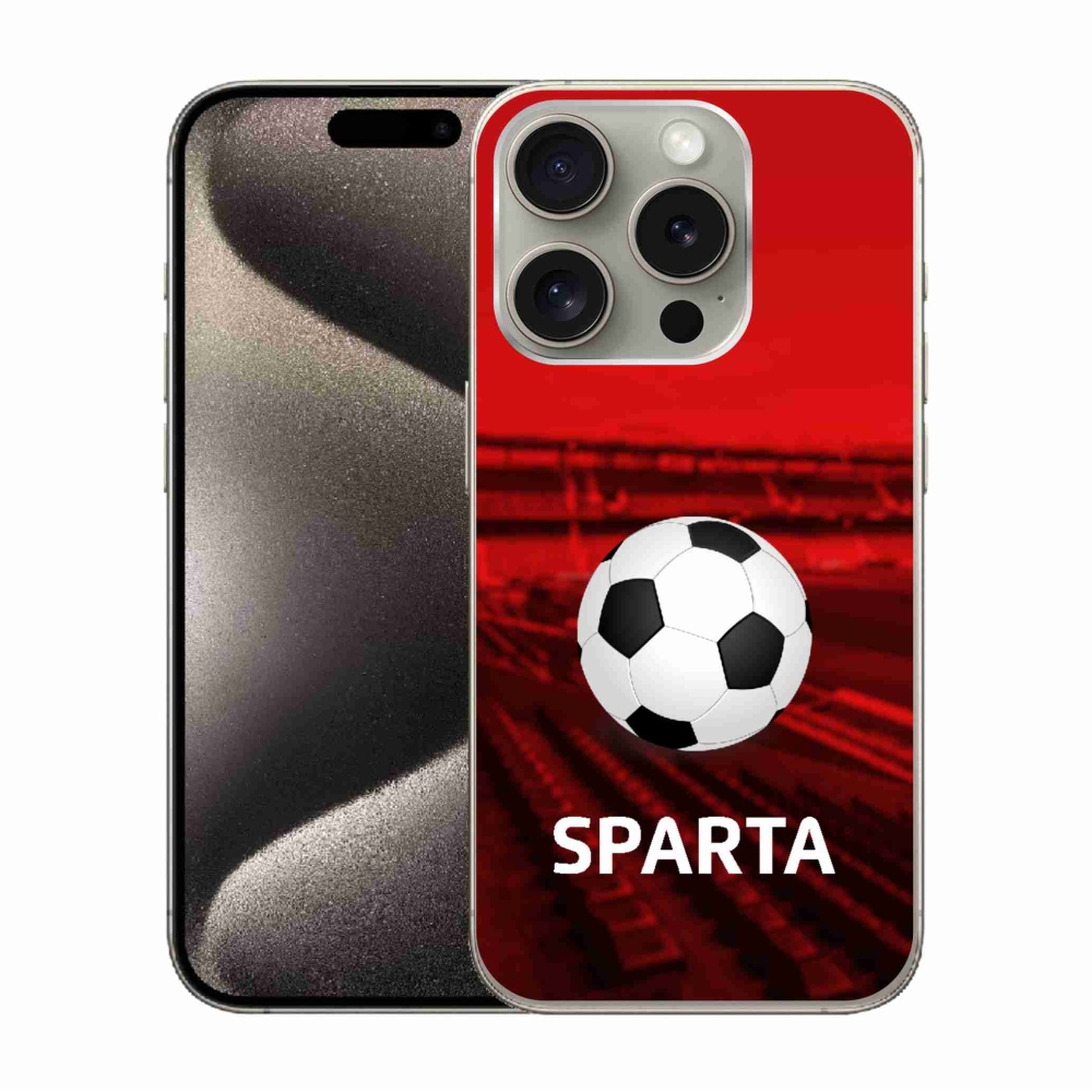 Zselés borítás mmCase iPhone 15 Pro készülékhez - Sparta 1