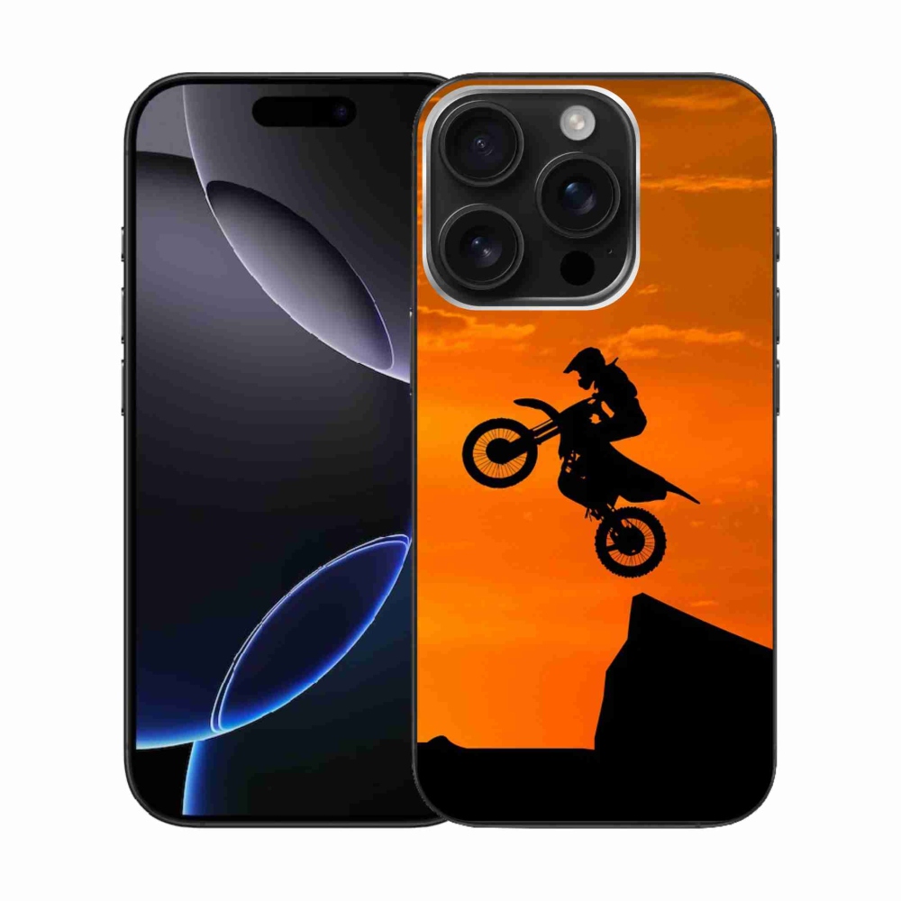 Zselés borítás mmCase iPhone 16 Pro készülékhez - motocross