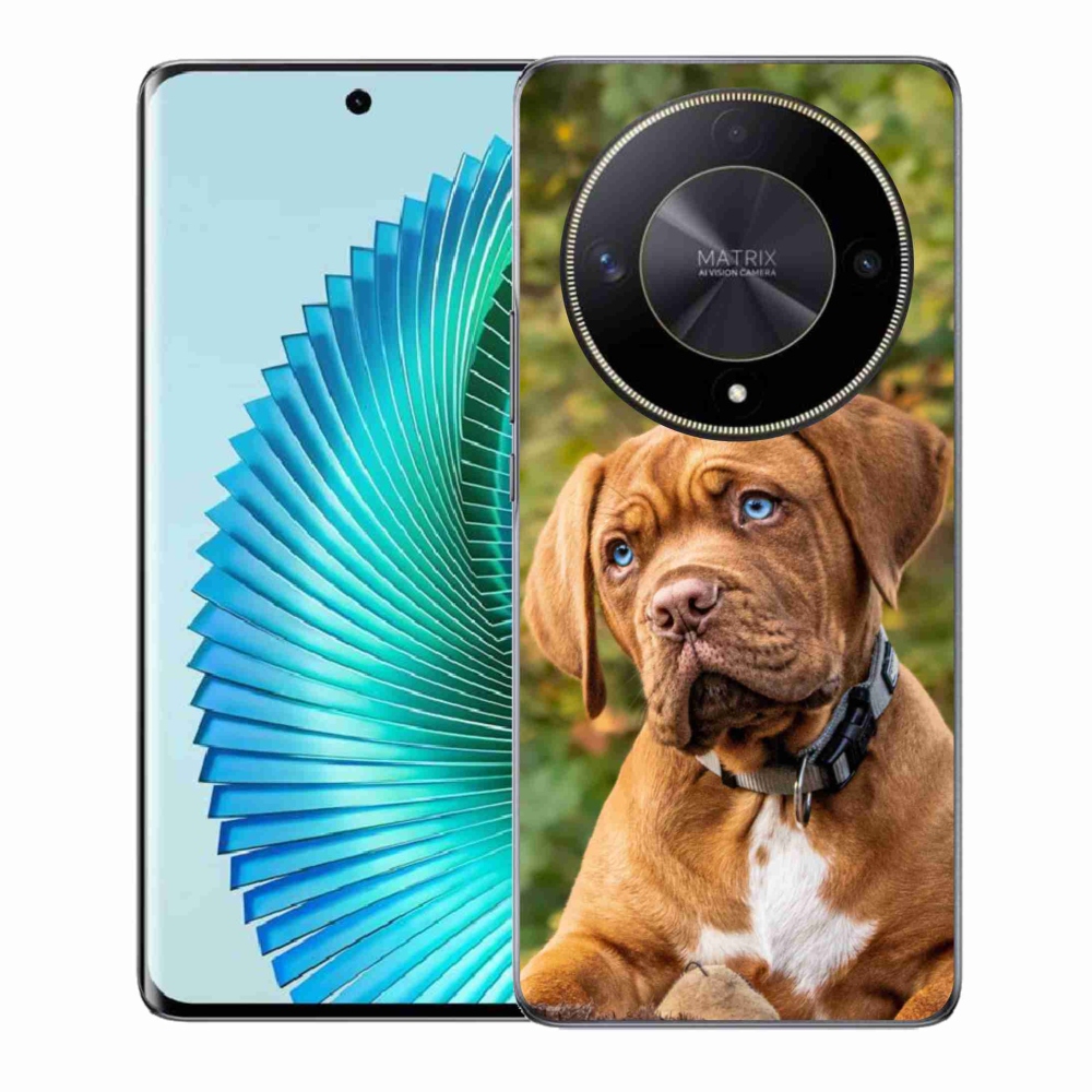 Gél borítás mmCase a Honor Magic 6 Lite 5G készülékhez - kölyökkutyakék