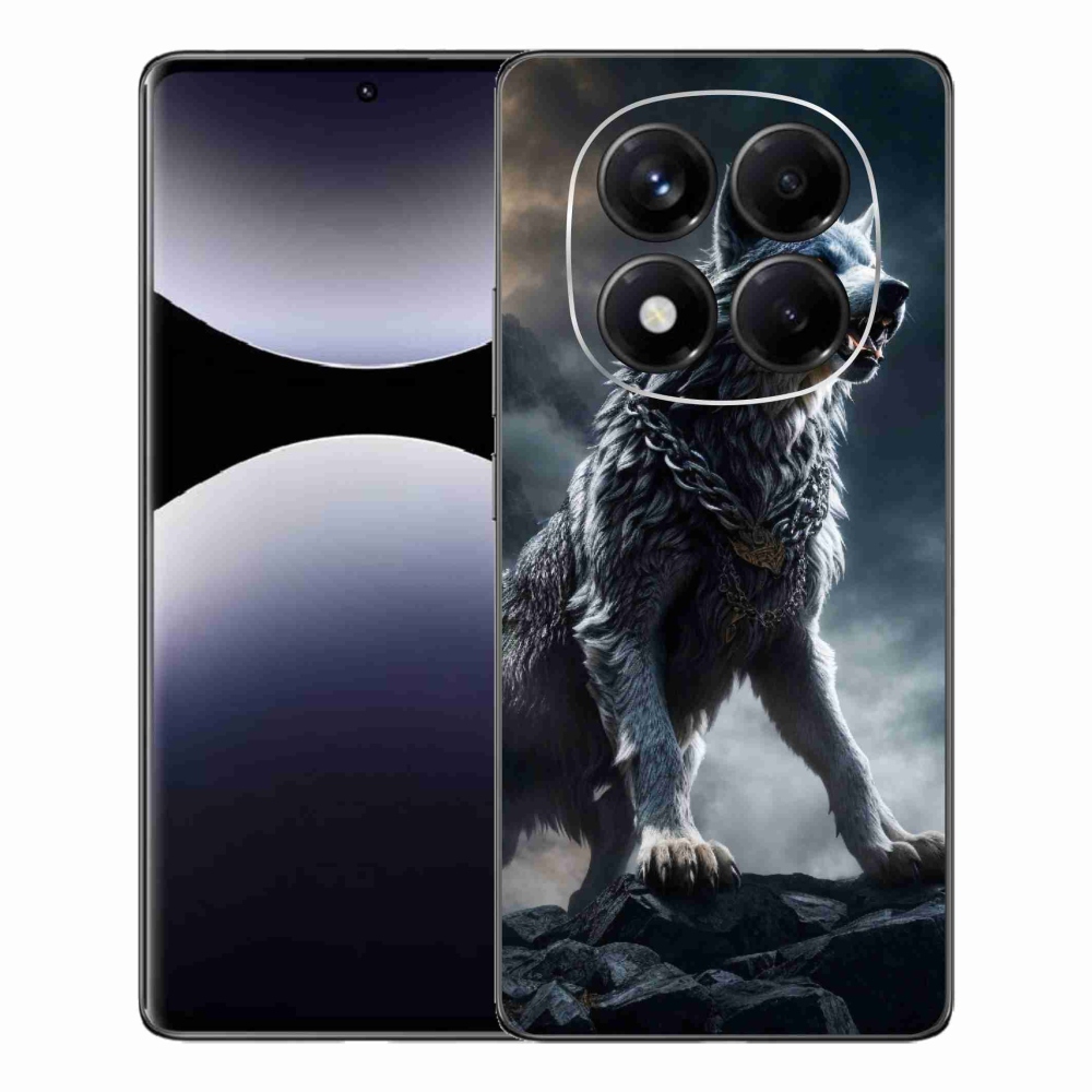 Gél borítás mmCase a Xiaomi Redmi Note 14 Pro-hoz - farkas 1