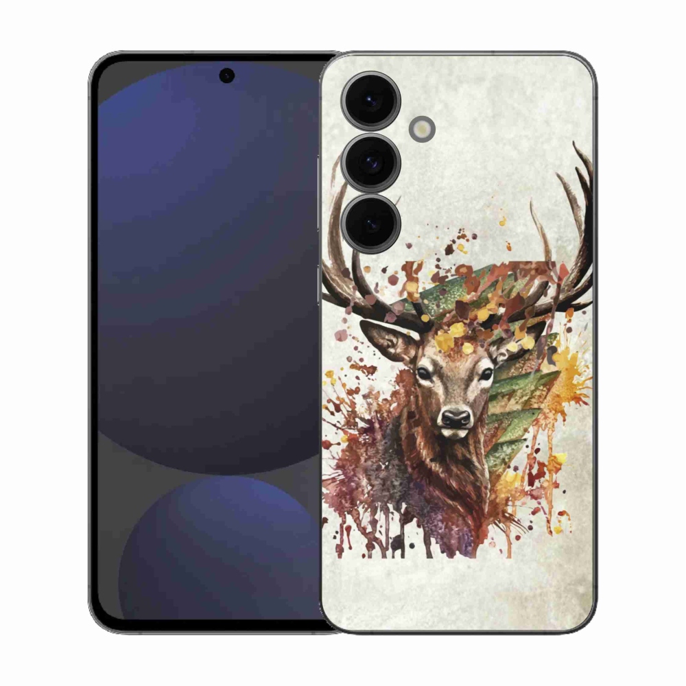 Zselés borítás mmCase Samsung Galaxy S25 FE - szarvas 1