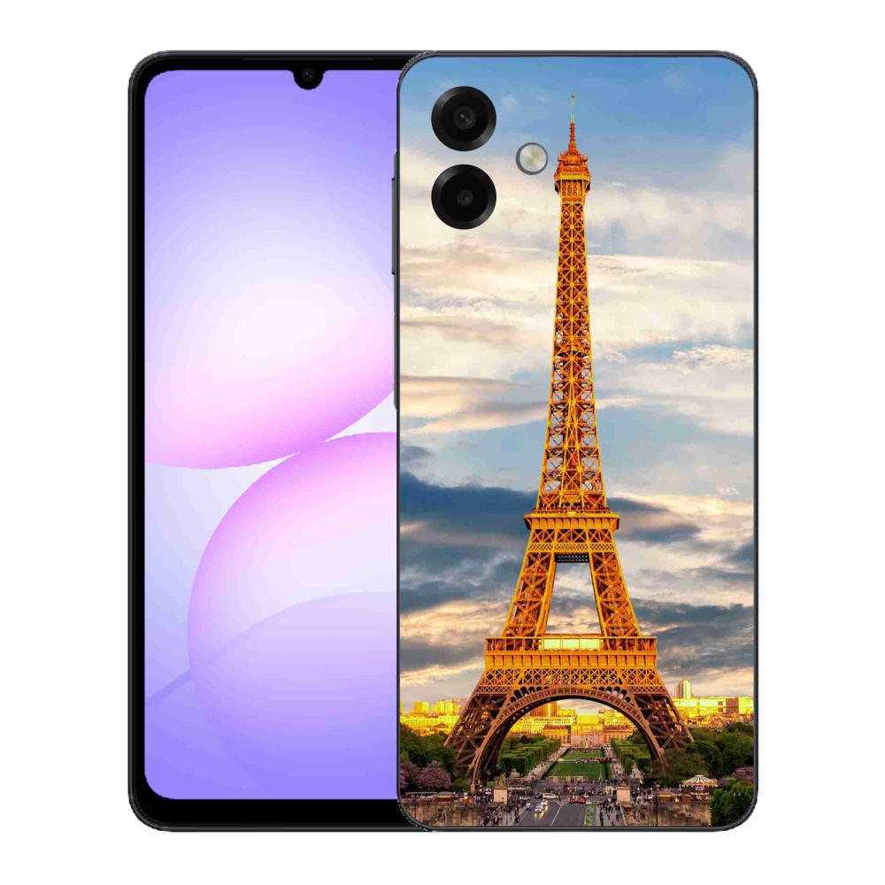 Gél borító mmCase Samsung Galaxy A07 4G - eiffel torony 3