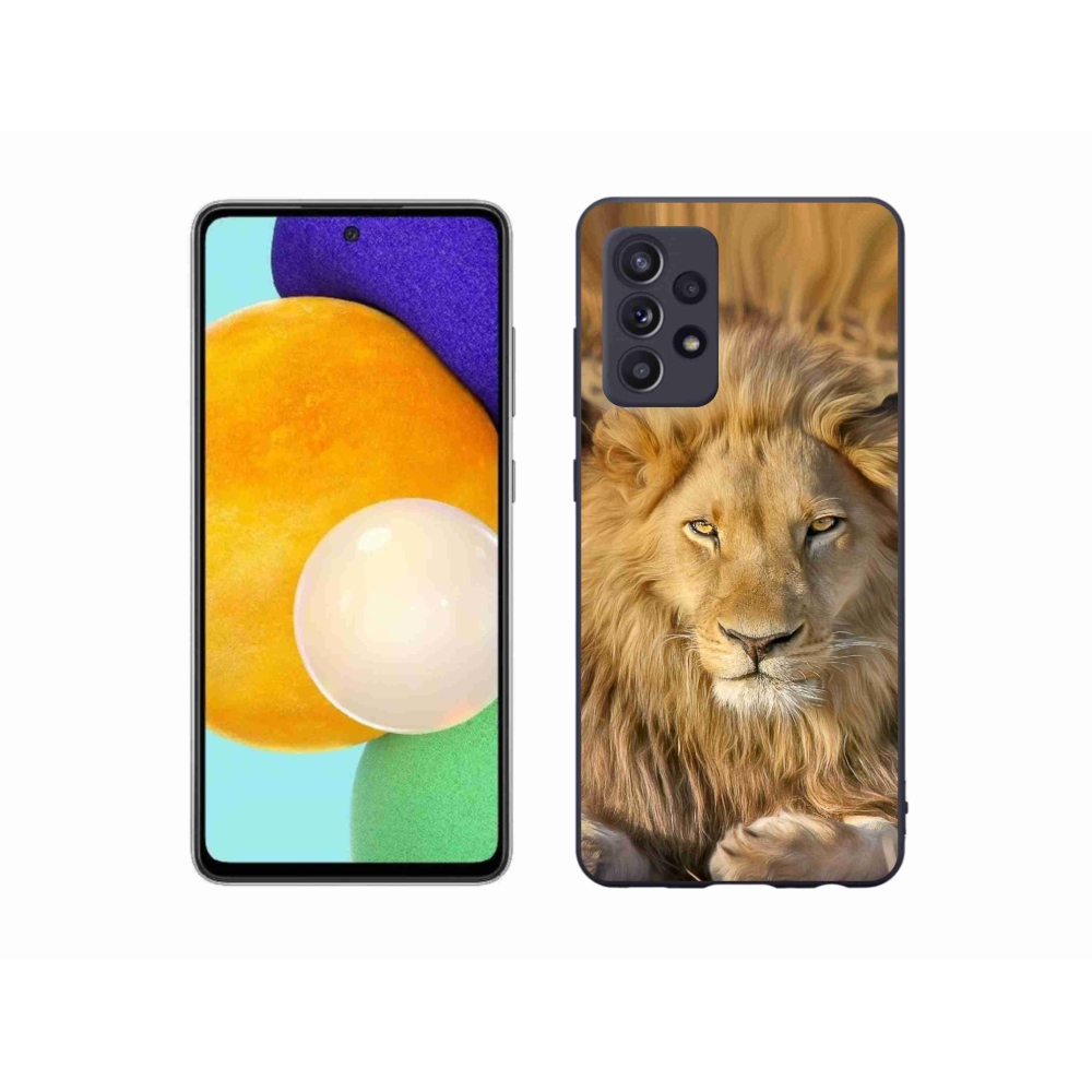Zselés borítás mmCase Samsung Galaxy A52/A52 5G - Lion 2