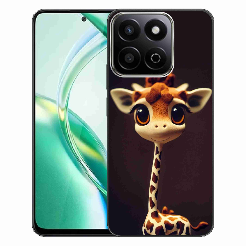 Zselés borító mmCase a Honor 200 Smart 5G készülékhez - kis zsiráf