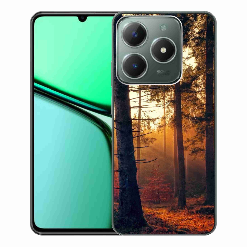 Gél tok mmCase a Realme C61 készülékhez - erdő