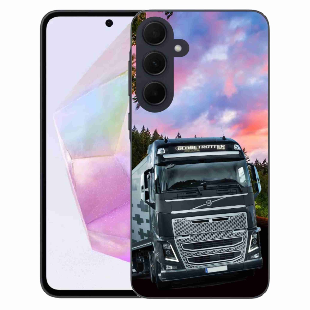 Zselés borítás mmCase Samsung Galaxy A35 5G - teherautó 2